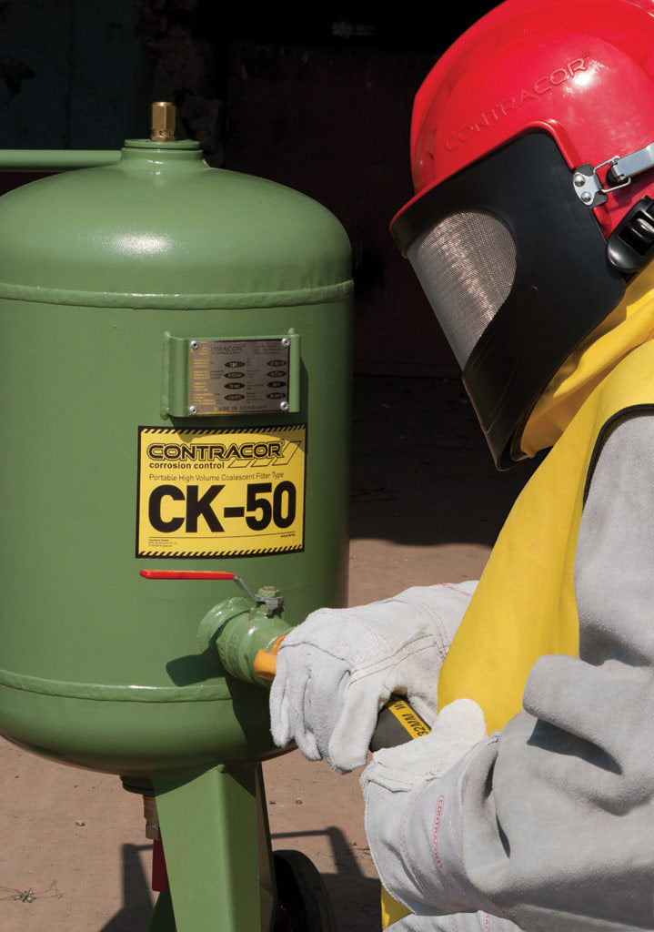 Contracor Hoog Volume Coalescentiefilter CK-50 in gebruik